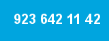 923 642 11 42